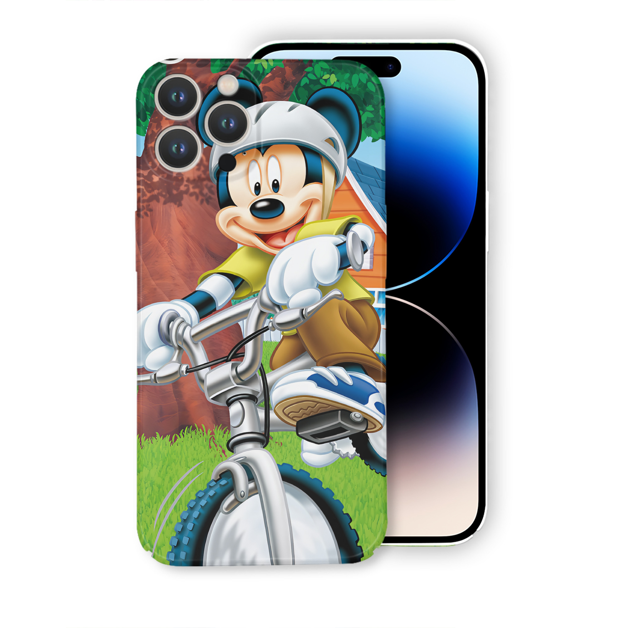 （画像用） ミッキーマウス Mickey Mouse 【iPhone 14シリーズ対応】ハードケース